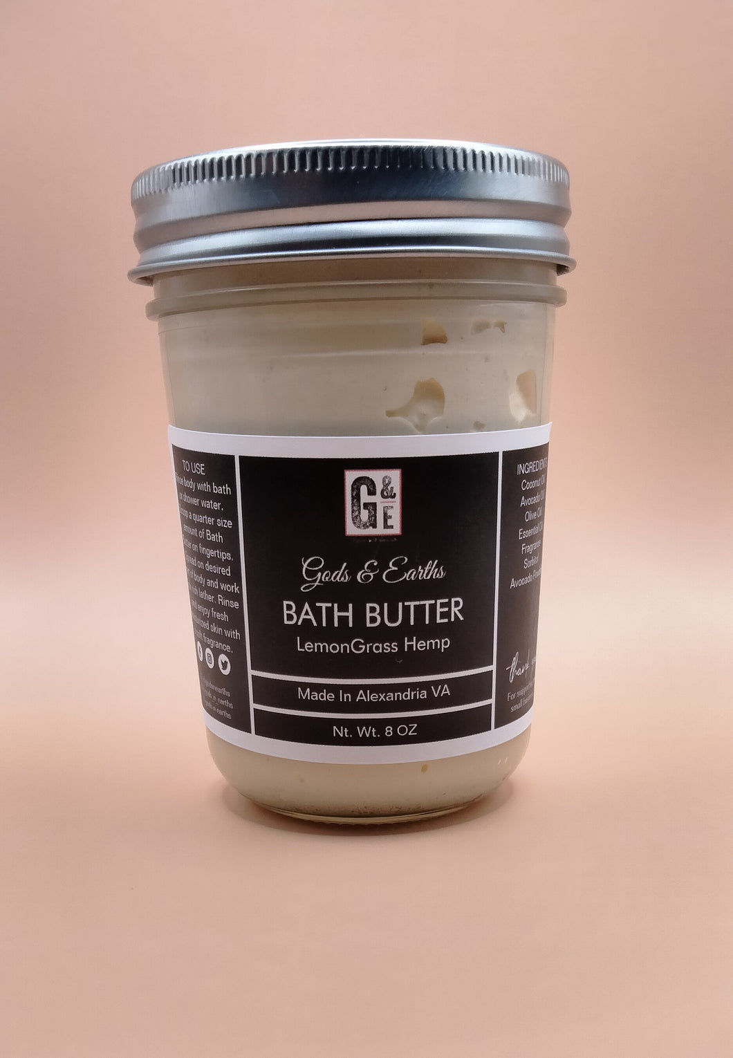 Lemongrass Bath Butter